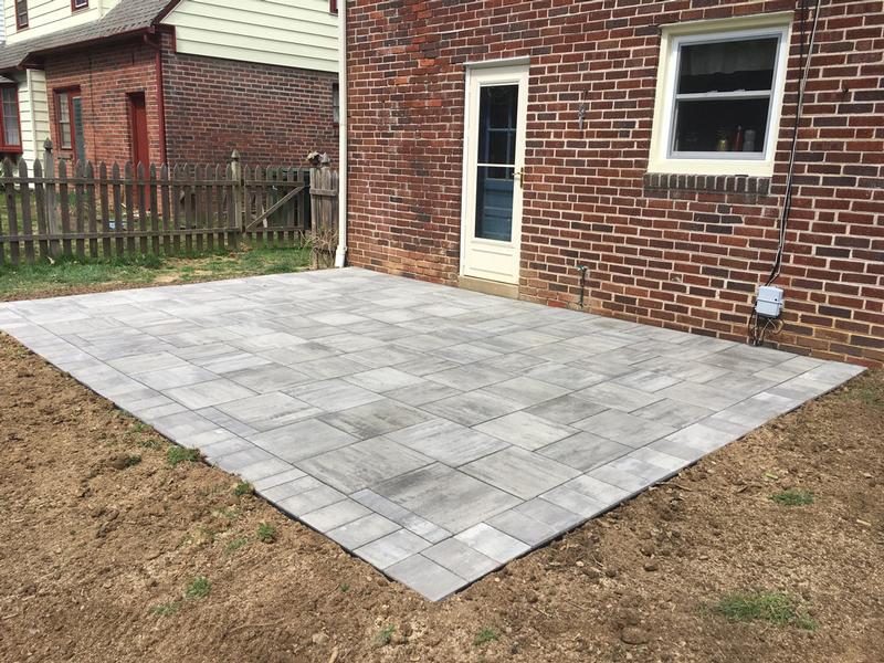 backyard peweter blend patio